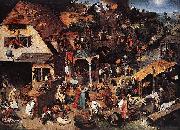 Pieter Bruegel the Elder, Netherlandish Proverbs